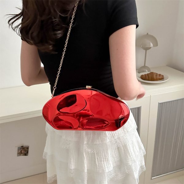 Acrylic Fashion Dinner Bag Chain Crossbody - Image 3