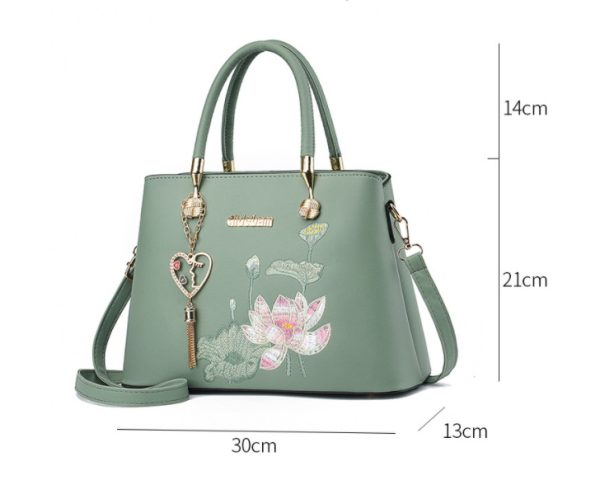 Women's Fashionable All-match Large Capacity Portable Shoulder Messenger Bag - Image 7