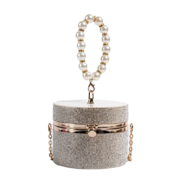 Fashion Pearl Portable Bucket Bag - Image 3
