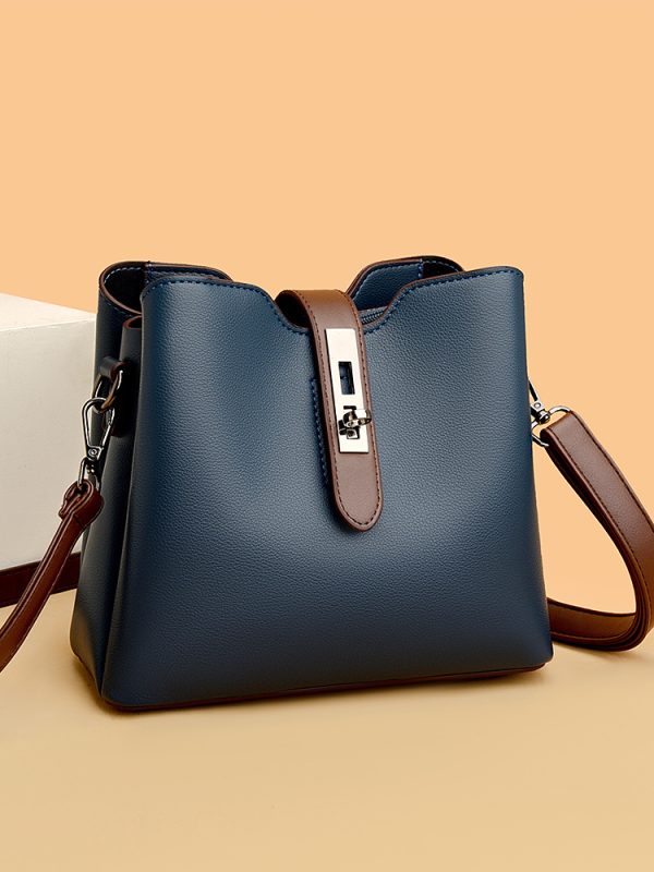 New Fashion All-matching Soft Leather Mother Bag - Image 5