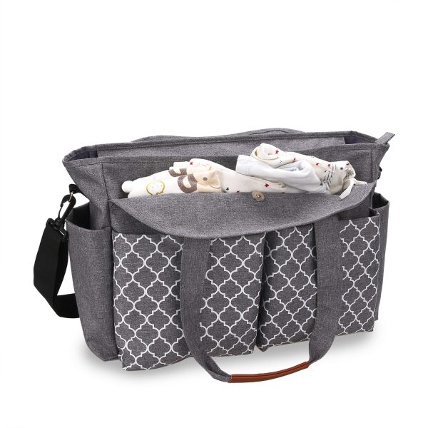 Printed Geometry With Pacifier Bag For Mother And Baby To Travel Outdoors - Image 2