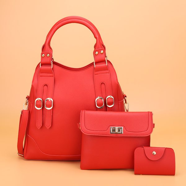 New Fashion Belt Decorative Three-piece Bag - Image 6