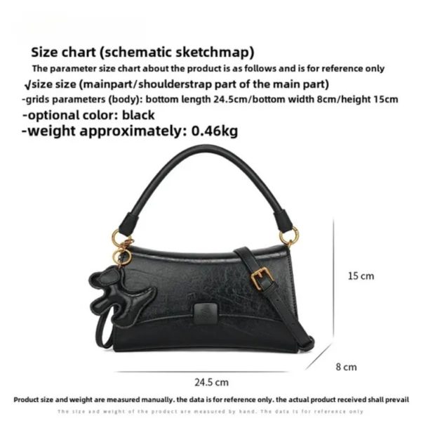 New Macaron Color System Shoulder Armpit Bag Temperament New Women's Bags Cross-border Live Hot Models Women's Bags - Image 3