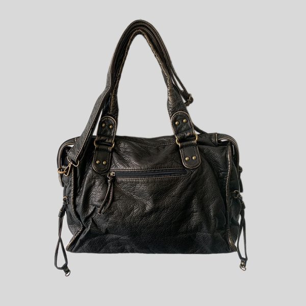 Retro Motorcycle Bag Women's Large Capacity - Image 3
