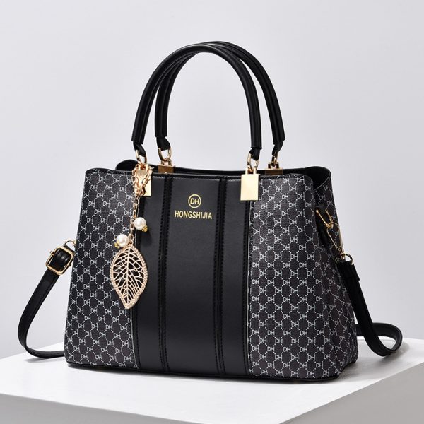 Women's Elegant Contrast Color And Versatile Crossbody Large Capacity Shoulder Handbag - Image 3