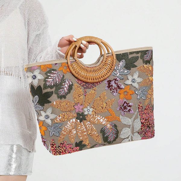 Women's Large Capacity Vintage Travel Shoulder Bag - Image 2