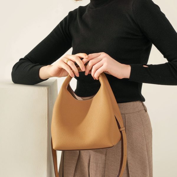 Women's Fashion Head Layer Cowhide Shoulder Handbag - Image 2