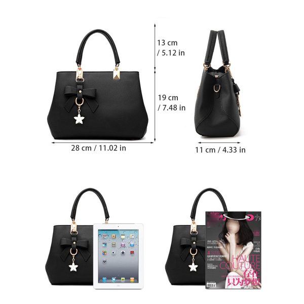 Women's Handbags, New Top Handle Shoulder & Messenger Tote Bag - Image 9