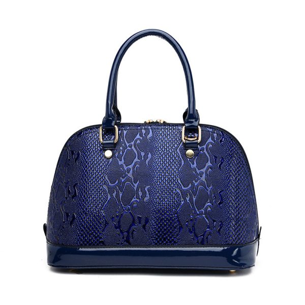 Three-piece Handbag Set Embossed Shoulder - Image 2