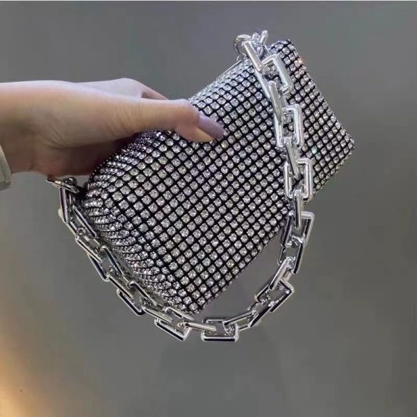 Fashion Diamond Bag Handheld Crossbody - Image 2