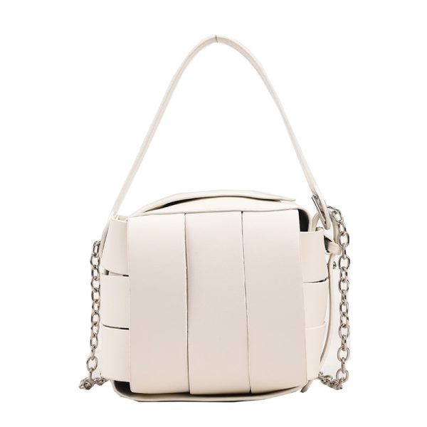 Leather Handbags For Women Vintage Spliced Fashionable - Image 7