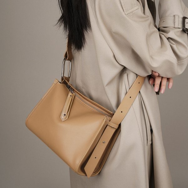 Genuine Leather Niche High-grade Ladies New Crossbody Bag For Women - Image 3