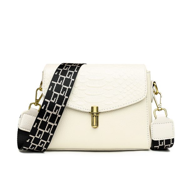 Women's Fashion Simple Top Layer Cowhide Single Shoulder Messenger Bag - Image 4
