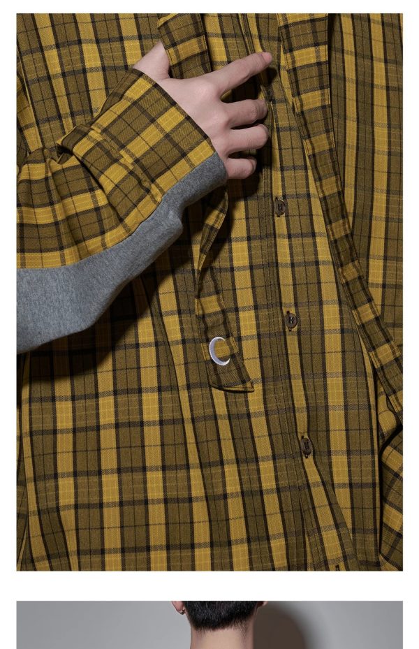 Cotton Hooded Cloak Shirt For Men And Women - Image 3