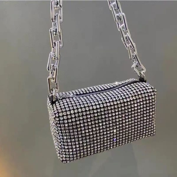 Fashion Diamond Bag Handheld Crossbody - Image 5