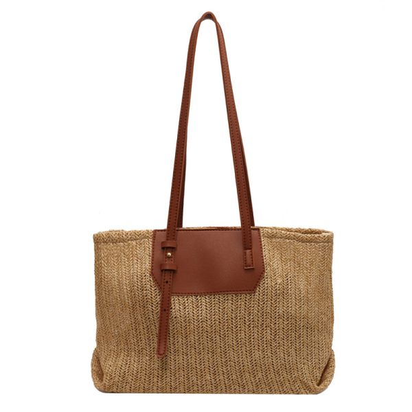 Woven Large Capacity Fashion Handbag - Image 8