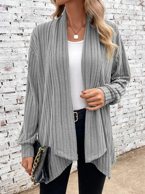 Cross-border Foreign Trade Temu Long Sleeve Loose Cardigan Coat - Image 2