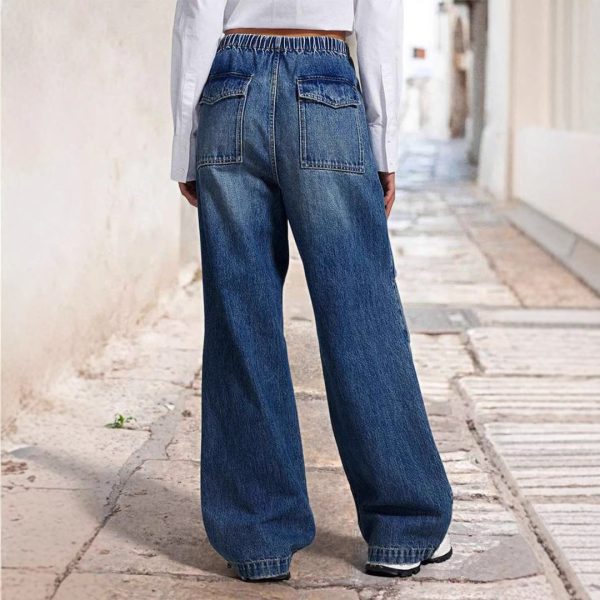 European And American Loose Jeans For Women - Image 4