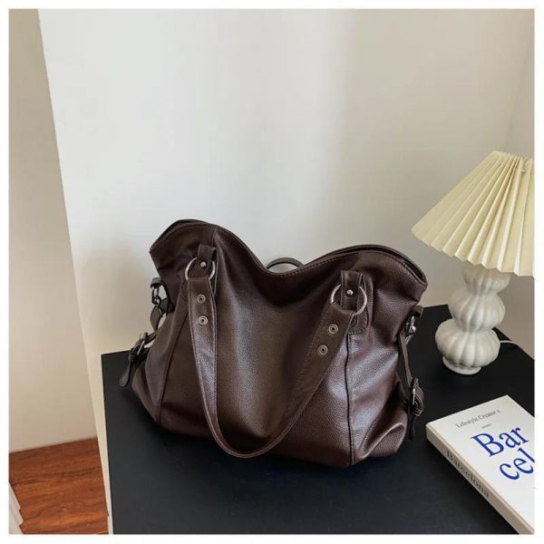 Women's Large-capacity Handbag Simple Shoulder Crossbody Bag - Image 9