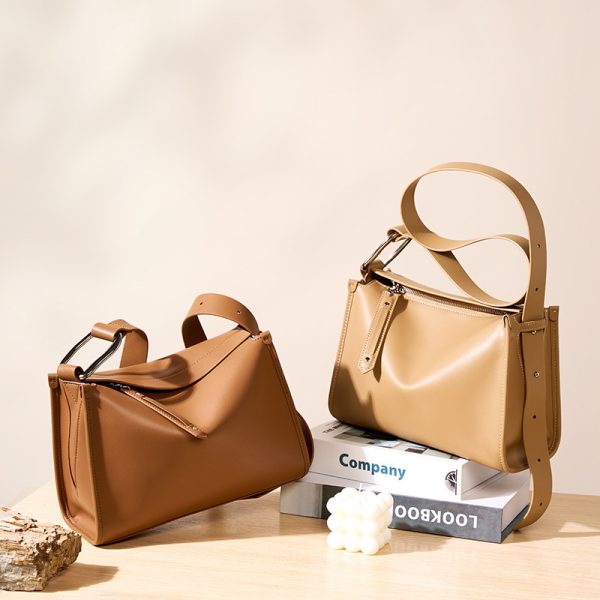 Genuine Leather Niche High-grade Ladies New Crossbody Bag For Women - Image 2
