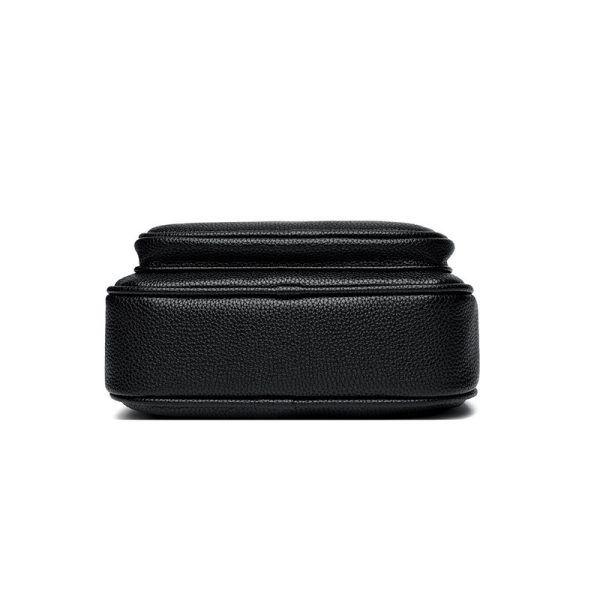 Simple And Versatile Crossbody Texture Multi-layer Small Square Bag - Image 5