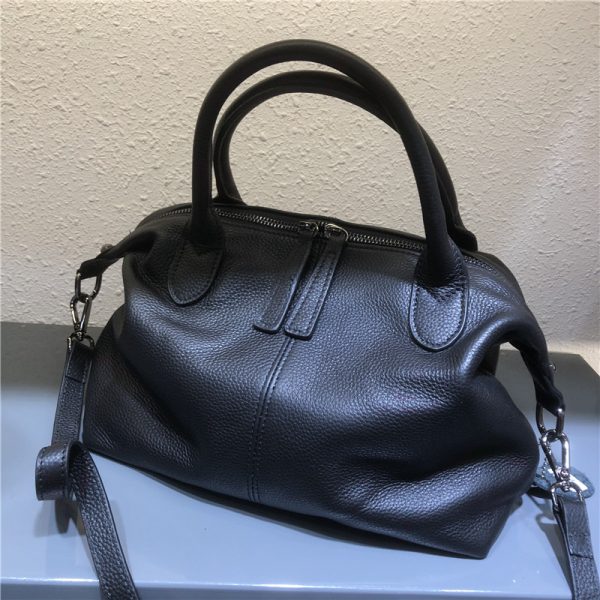 Top Layer Leather Women's Bag Crossbody - Image 10