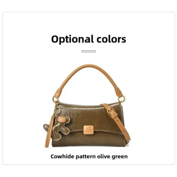 New Macaron Color System Shoulder Armpit Bag Temperament New Women's Bags Cross-border Live Hot Models Women's Bags - Image 4