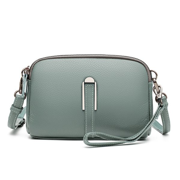 Women's Fashion Head Layer Cowhide Shoulder Crossbody Bag - Image 2