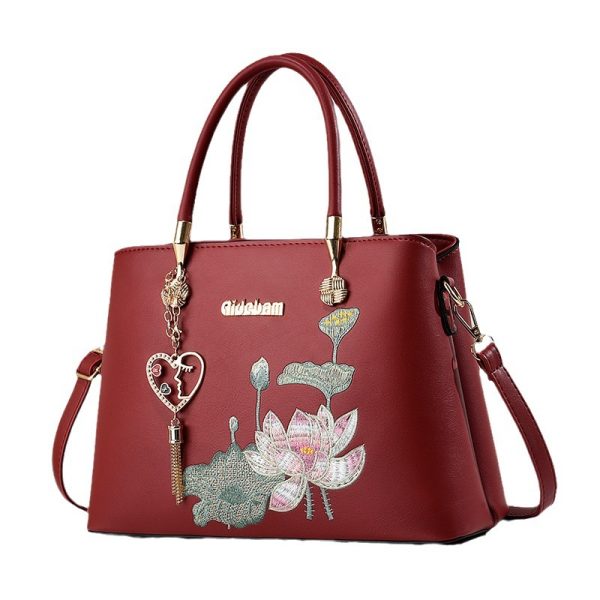 Women's Fashionable All-match Large Capacity Portable Shoulder Messenger Bag - Image 5