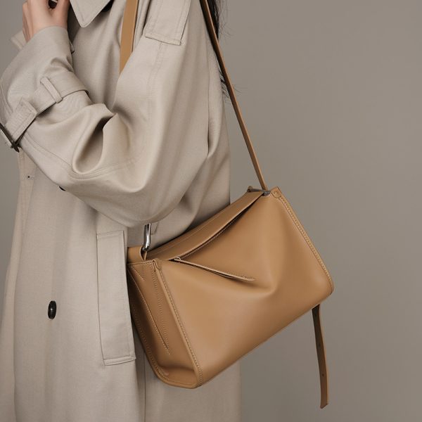 Genuine Leather Niche High-grade Ladies New Crossbody Bag For Women - Image 4