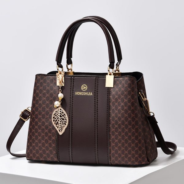Women's Elegant Contrast Color And Versatile Crossbody Large Capacity Shoulder Handbag - Image 6