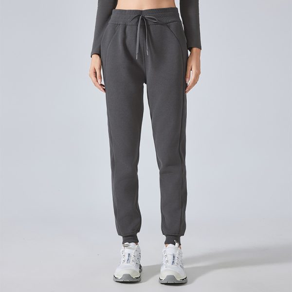 Fleece-lined Warm Leisure All-matching Track Sweatpants - Image 10