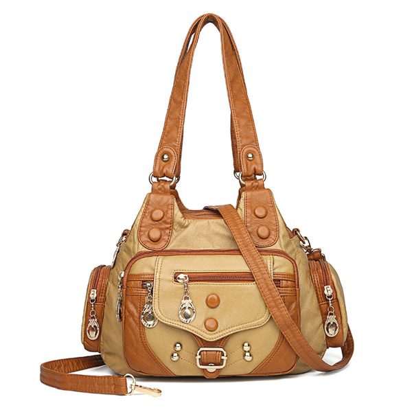 Women's Retro Fashion Versatile One Shoulder Crossbody Bag - Image 5