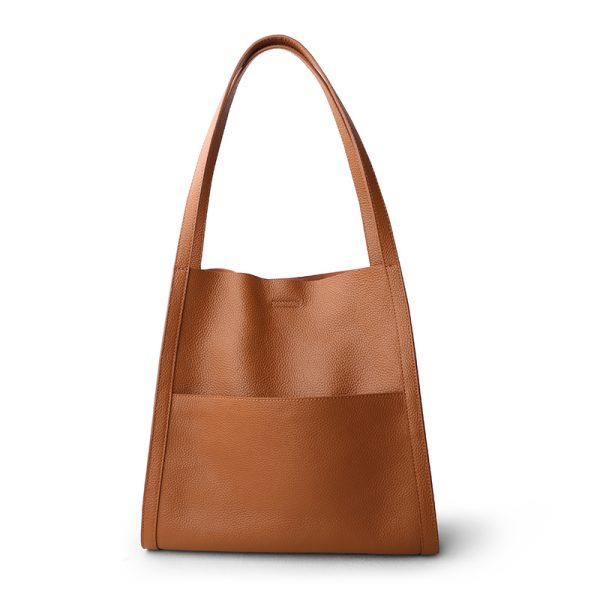 Genuine Leather Women's One Shoulder Crossbody Handheld - Image 3