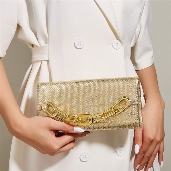 New Evening Clutch Bags For Women Fashion Brand Snake Pattern Wedding Party Pouch Lady Chain Shoulder Crossbody Bag - Image 7