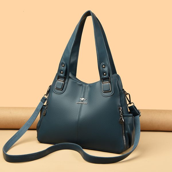 New Women's Shoulder Bag Fashion Elegant Crossbody Bag Vintage Shoulder Tote Bag Designer Ladies Large Capacity Purse Bags - Image 5