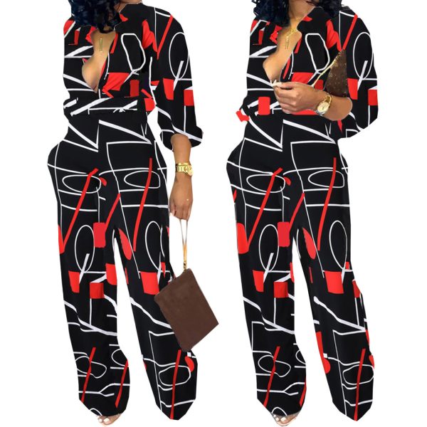 European And American Fashion Denim Jumpsuit - Image 2