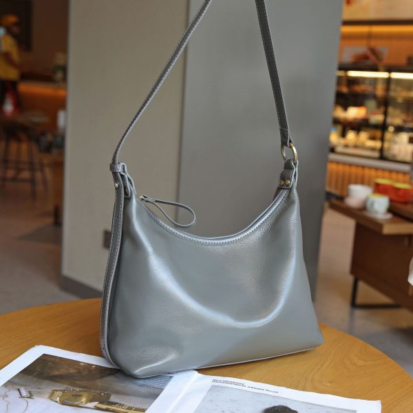 Vegetable Tanned Full-grain Leather Cowhide Minority All-match Women's Bag - Image 8