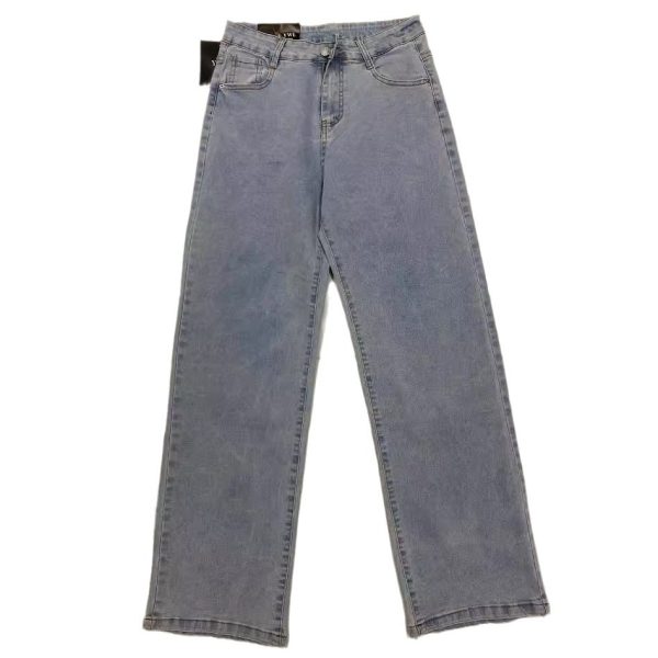 Slim Fit High Waist Slimming Casual Wide Leg Jeans - Image 2