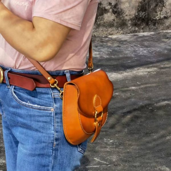 Vintage Saddle Bag Fashion All-match Shoulder - Image 4