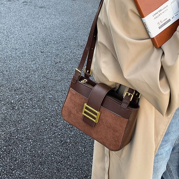 Retro Europe And America Simple Hand-carrying Casual Fashion Shoulder Bag - Image 2