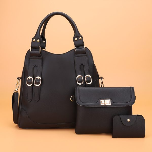 New Fashion Belt Decorative Three-piece Bag - Image 8