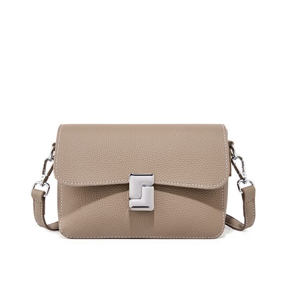 Genuine Leather Square Bag Women - Image 5