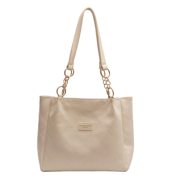 Women's Large Capacity Zipper Simple Fashion Shoulder Bag - Image 7