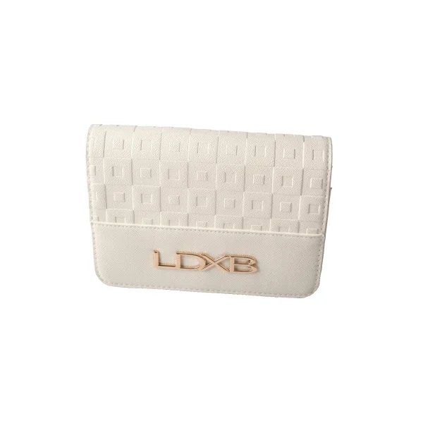 Brand Leather Exquisite Square Print Simple Women's Shoulder Crossbody Bag - Image 3