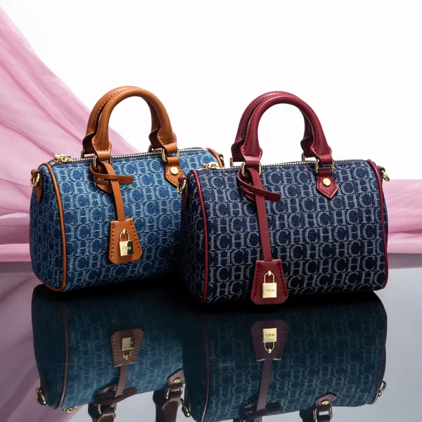 Women's Shoulder Bag 2025 New Cowboy Splicing Pillow Bag, Casual Party Women's Handbag - Image 5