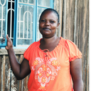 Florence Atieno; Feeding children with Love