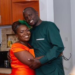 Jacob and Maureen;Leading Oasis & Clark With Love