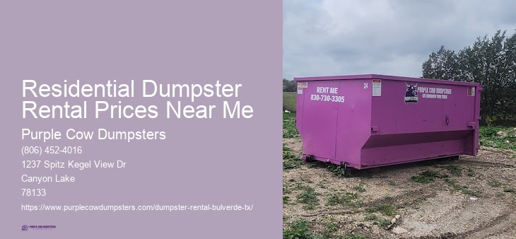 Purple Cow Dumpsters