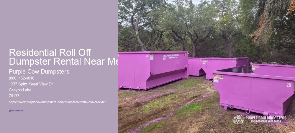 Trash Service Bulverde TX